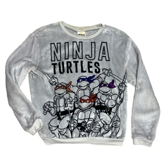 Ninja Turtle fleece soft Sweater size Small - Picture 1 of 1